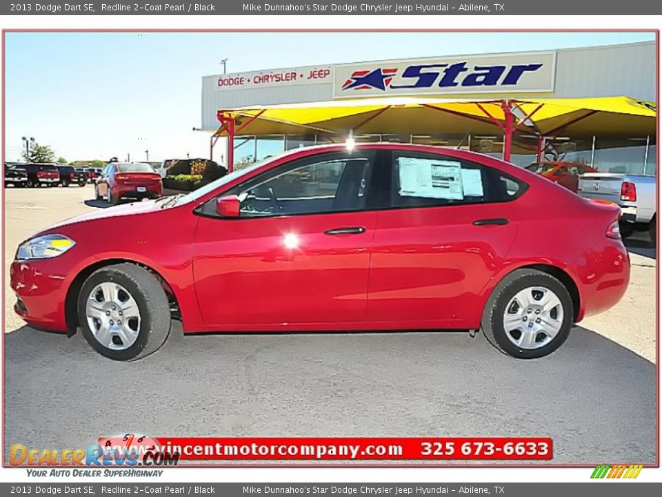 2013 Dodge Dart SE Redline 2-Coat Pearl / Black Photo #2