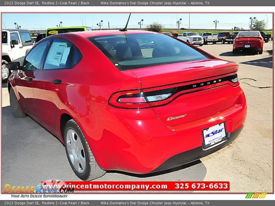 2013 Dodge Dart SE Redline 2-Coat Pearl / Black Photo #3