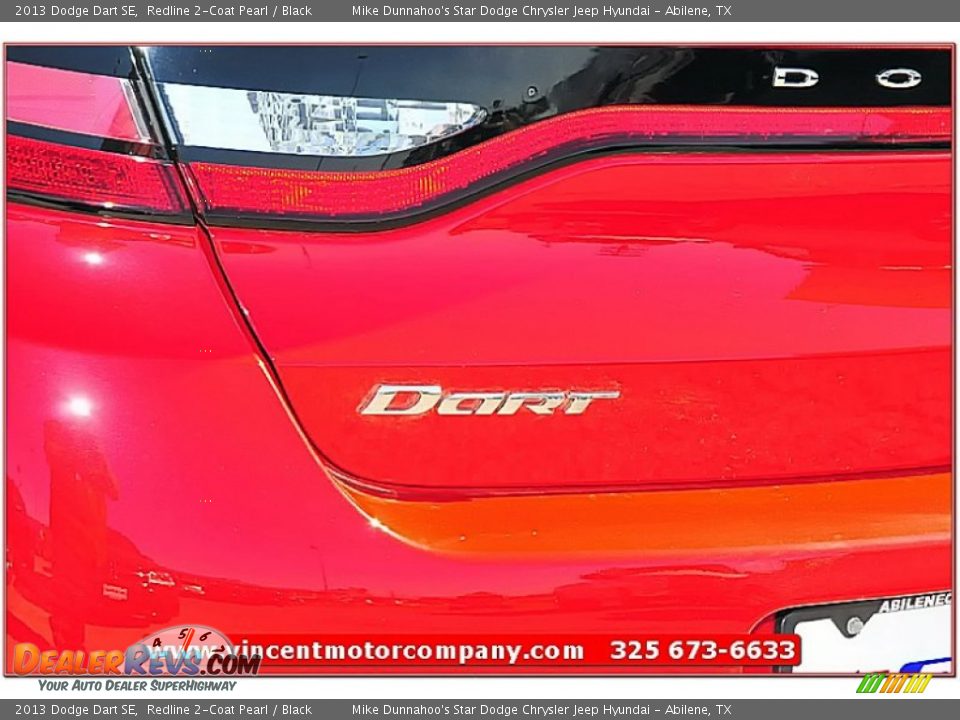 2013 Dodge Dart SE Redline 2-Coat Pearl / Black Photo #4