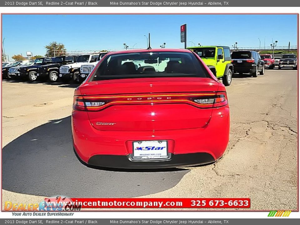2013 Dodge Dart SE Redline 2-Coat Pearl / Black Photo #5