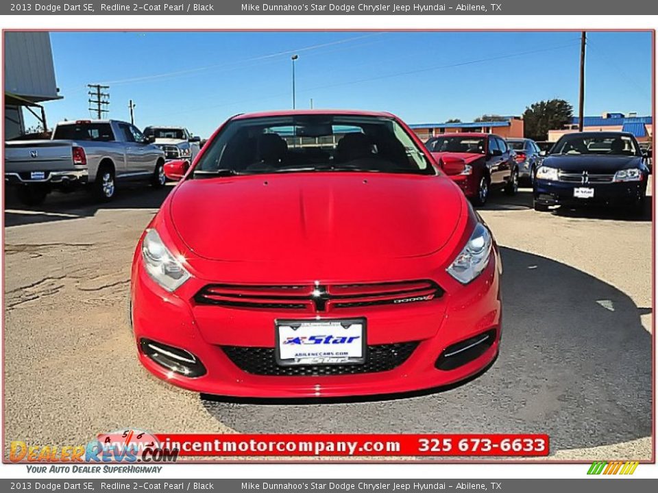 2013 Dodge Dart SE Redline 2-Coat Pearl / Black Photo #9