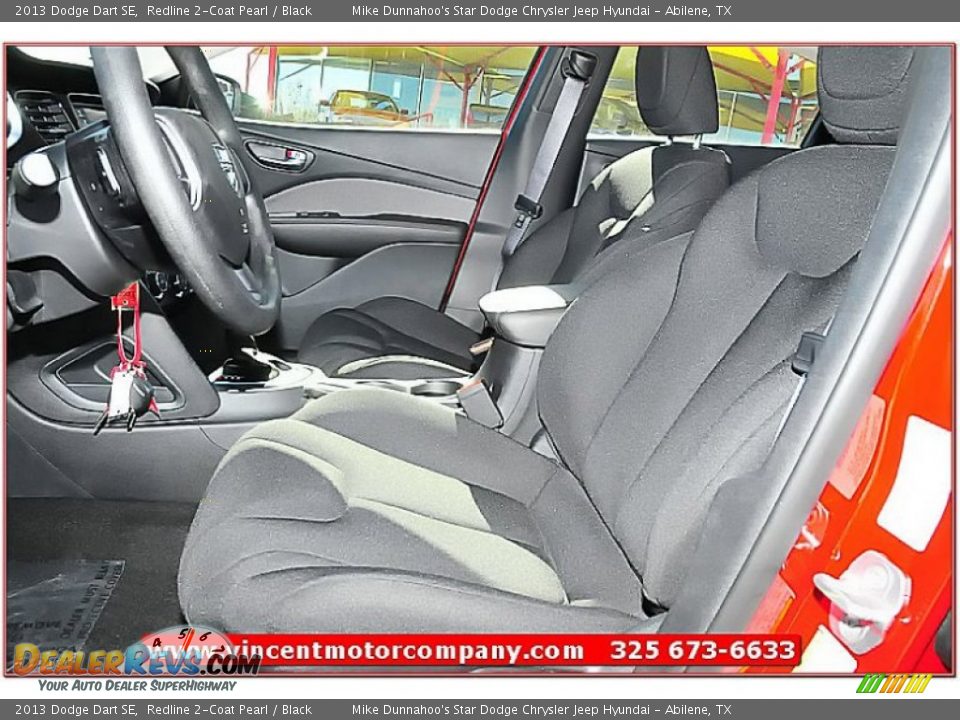 2013 Dodge Dart SE Redline 2-Coat Pearl / Black Photo #11