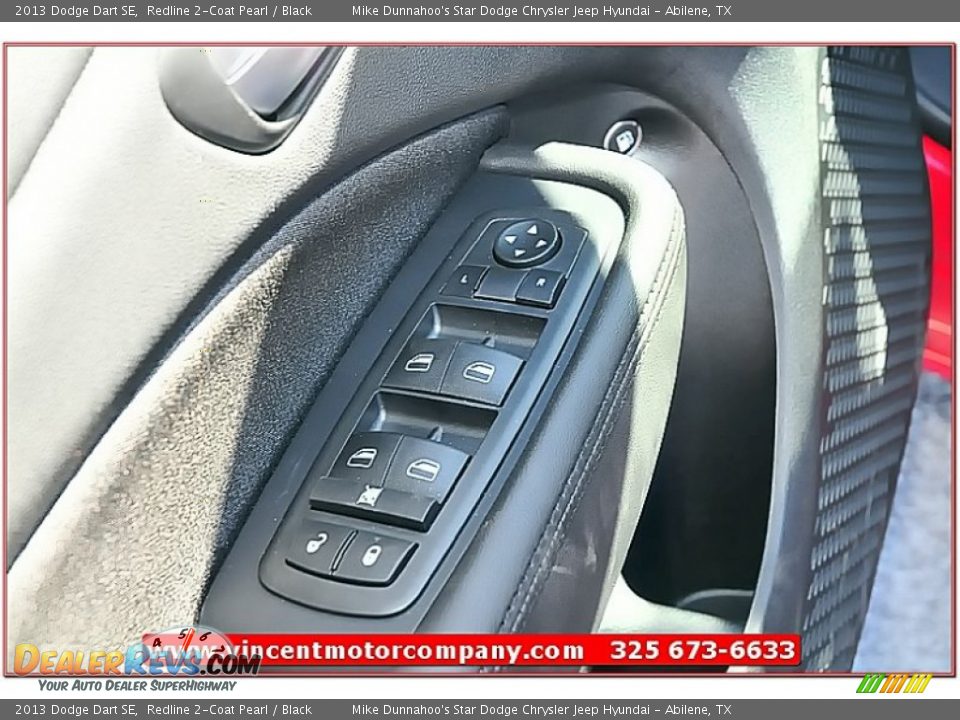 2013 Dodge Dart SE Redline 2-Coat Pearl / Black Photo #13