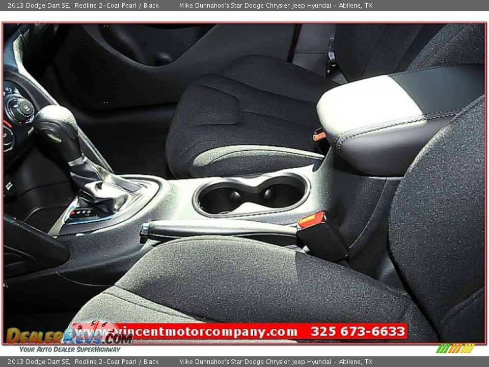 2013 Dodge Dart SE Redline 2-Coat Pearl / Black Photo #15