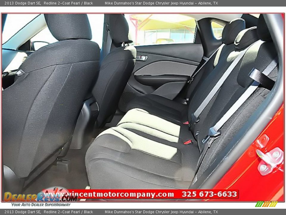 2013 Dodge Dart SE Redline 2-Coat Pearl / Black Photo #16