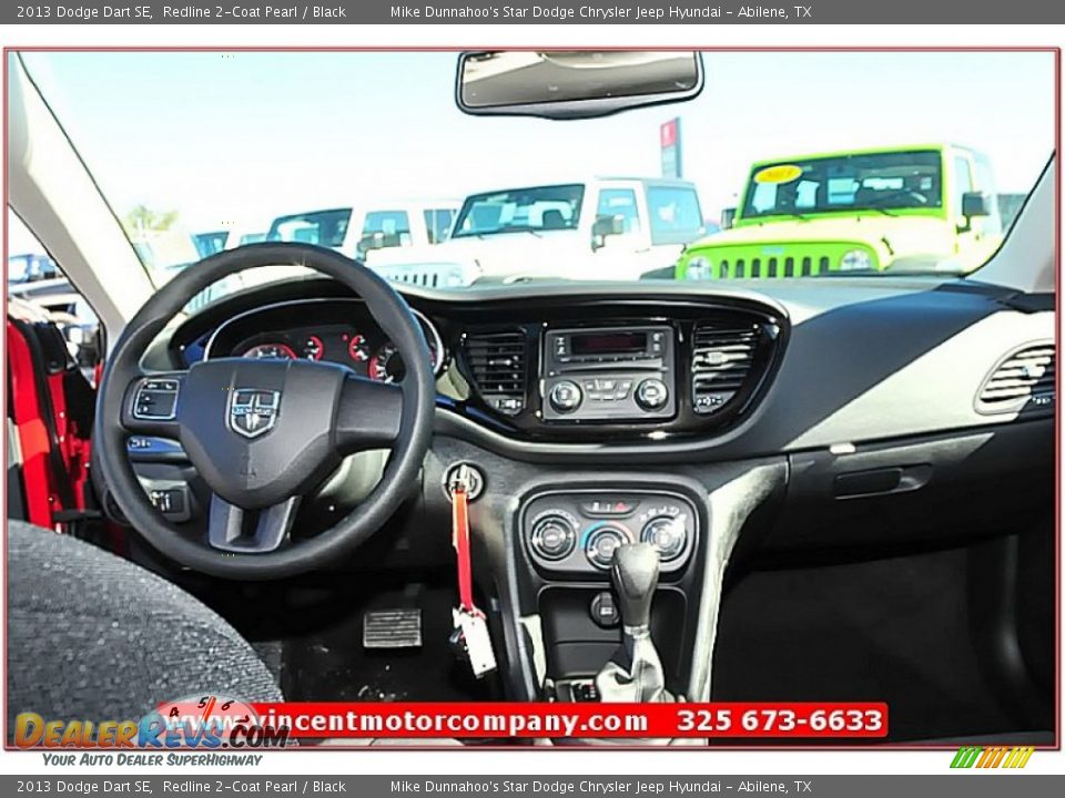 2013 Dodge Dart SE Redline 2-Coat Pearl / Black Photo #17