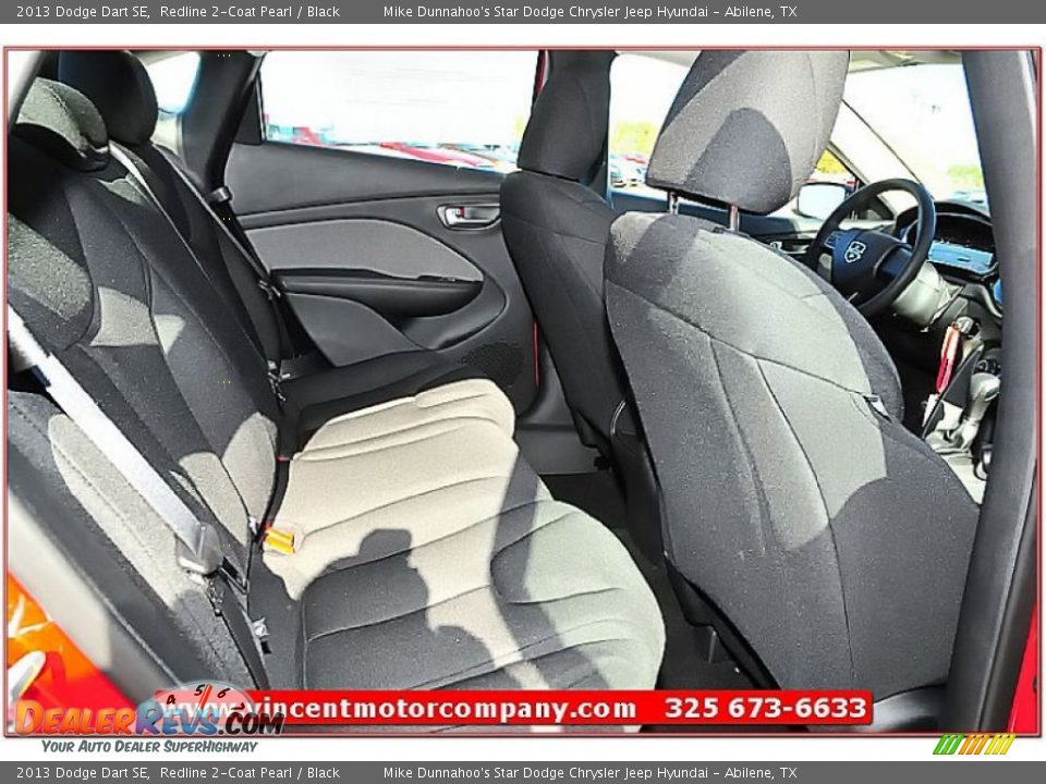 2013 Dodge Dart SE Redline 2-Coat Pearl / Black Photo #18