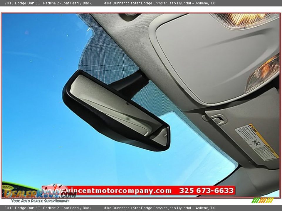 2013 Dodge Dart SE Redline 2-Coat Pearl / Black Photo #23