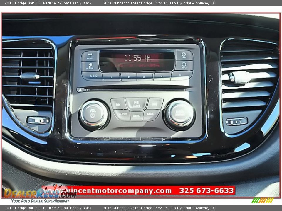 2013 Dodge Dart SE Redline 2-Coat Pearl / Black Photo #26
