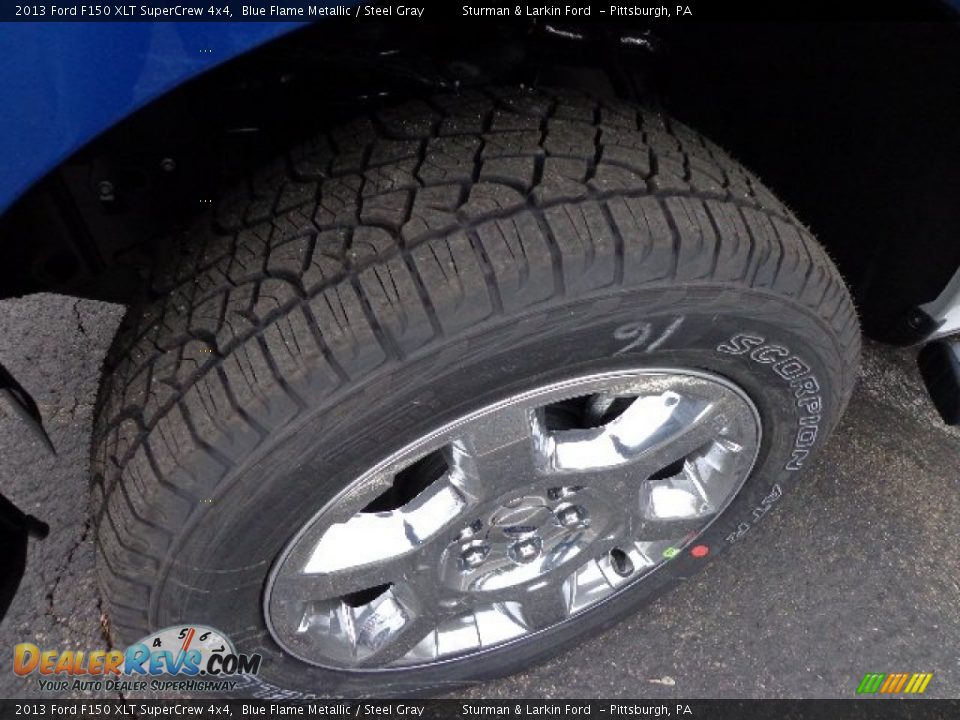 2013 Ford F150 XLT SuperCrew 4x4 Wheel Photo #7
