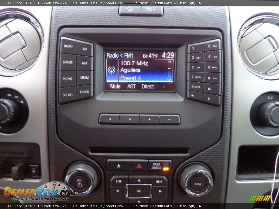 Controls of 2013 Ford F150 XLT SuperCrew 4x4 Photo #14