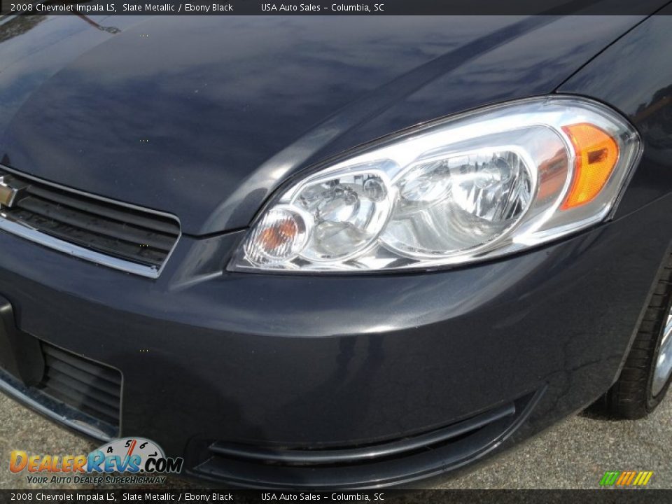 2008 Chevrolet Impala LS Slate Metallic / Ebony Black Photo #6