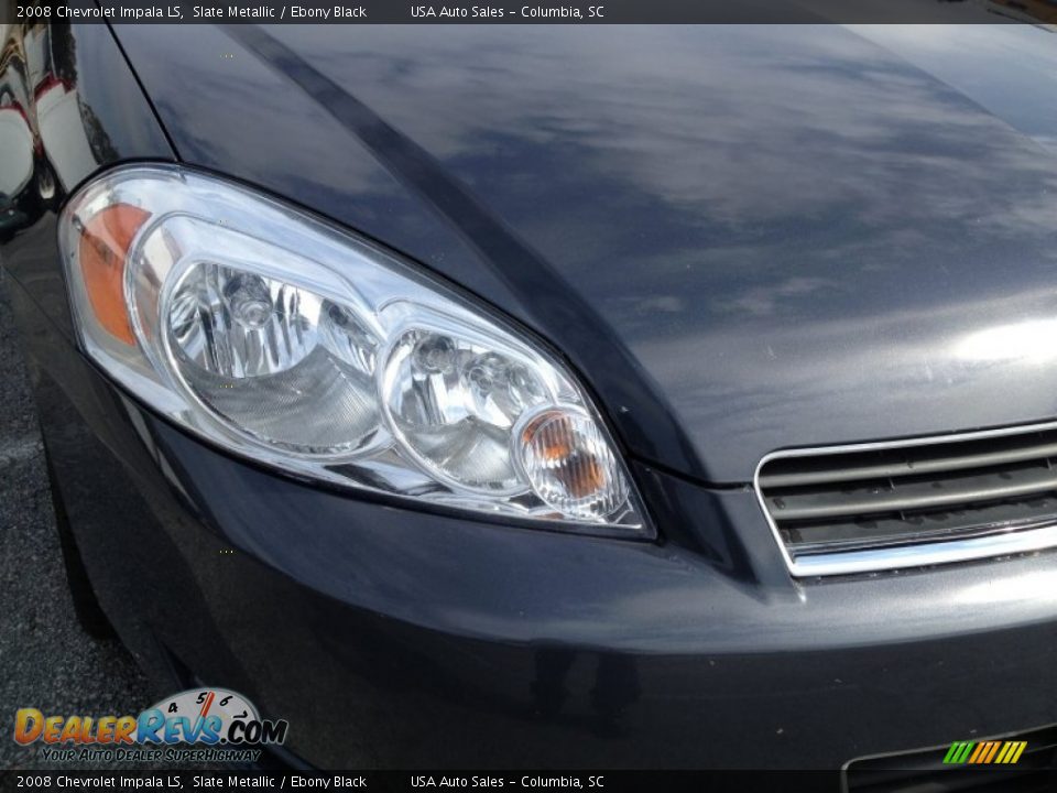 2008 Chevrolet Impala LS Slate Metallic / Ebony Black Photo #7