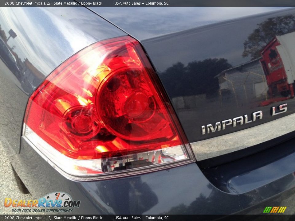 2008 Chevrolet Impala LS Slate Metallic / Ebony Black Photo #12