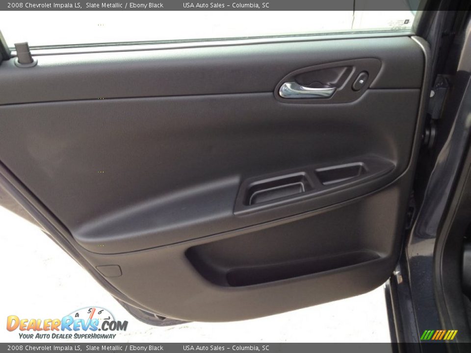 2008 Chevrolet Impala LS Slate Metallic / Ebony Black Photo #16
