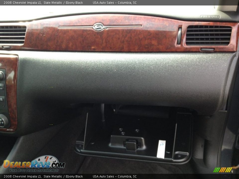 2008 Chevrolet Impala LS Slate Metallic / Ebony Black Photo #20