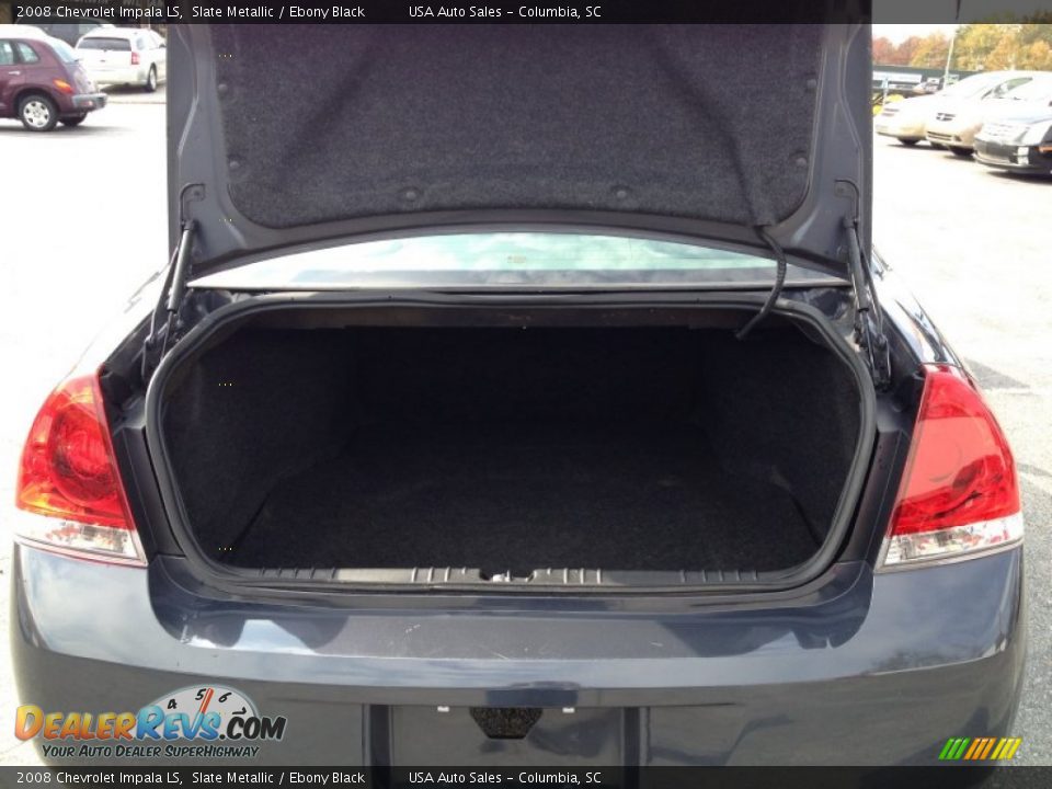 2008 Chevrolet Impala LS Slate Metallic / Ebony Black Photo #29