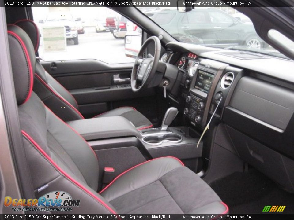 Fx Sport Appearance Black Red Interior 2013 Ford F150 Fx4