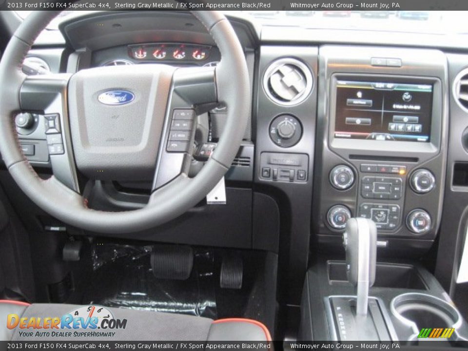 Dashboard of 2013 Ford F150 FX4 SuperCab 4x4 Photo #6