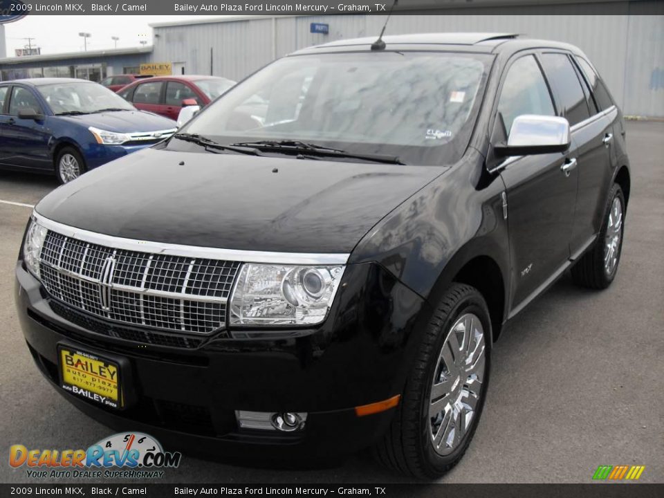 2009 Lincoln MKX Black / Camel Photo #2