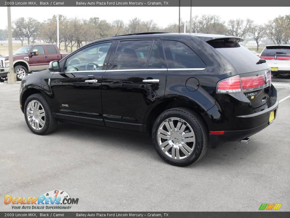 2009 Lincoln MKX Black / Camel Photo #4