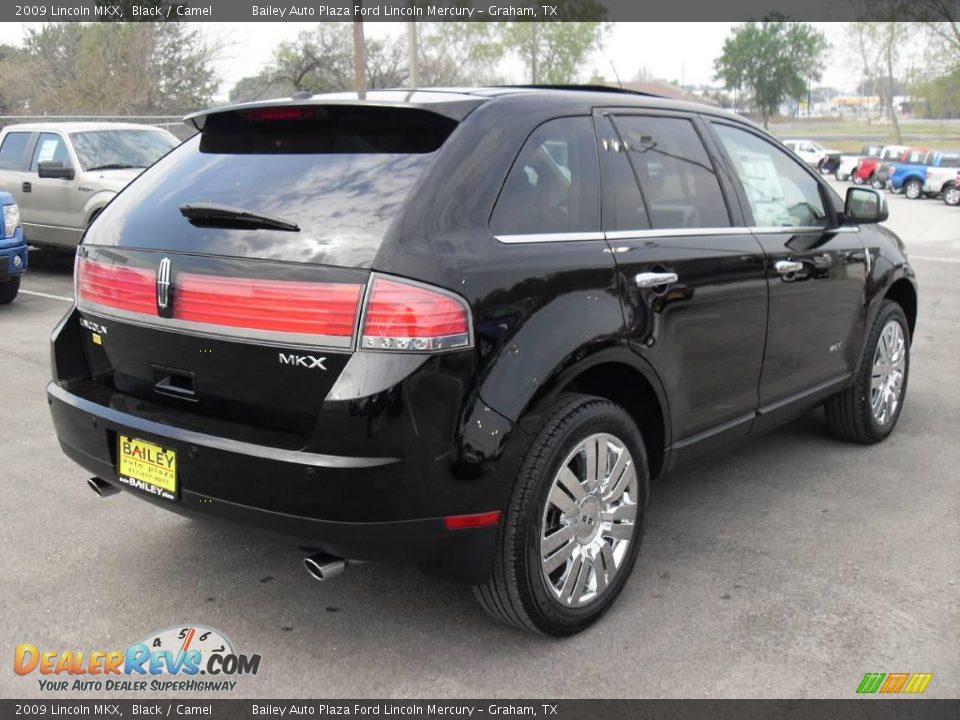 2009 Lincoln MKX Black / Camel Photo #5