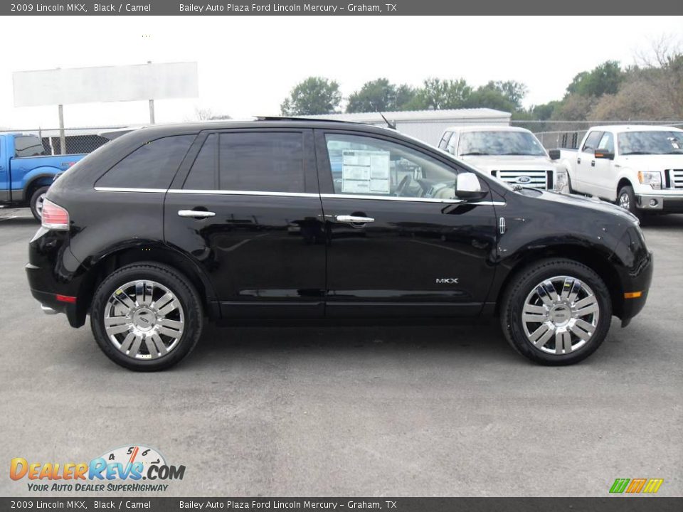 2009 Lincoln MKX Black / Camel Photo #6