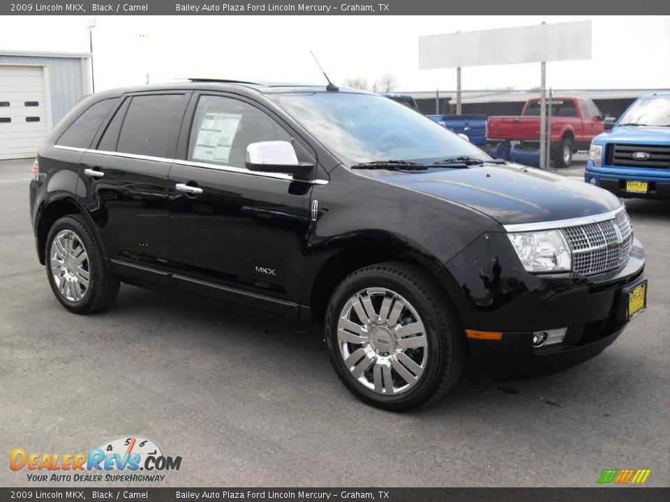 2009 Lincoln MKX Black / Camel Photo #7