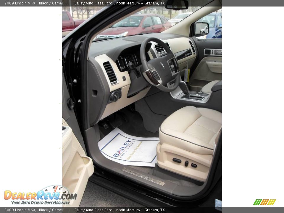 2009 Lincoln MKX Black / Camel Photo #11
