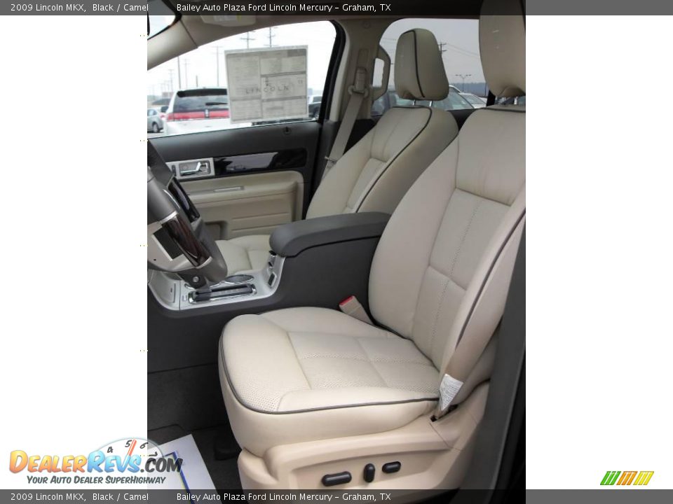 2009 Lincoln MKX Black / Camel Photo #12