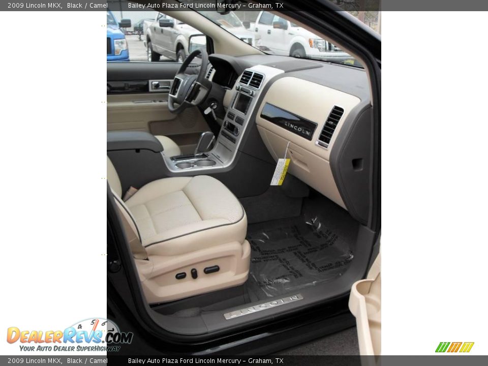 2009 Lincoln MKX Black / Camel Photo #15