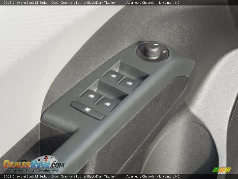 2013 Chevrolet Sonic LT Sedan Cyber Gray Metallic / Jet Black/Dark Titanium Photo #11