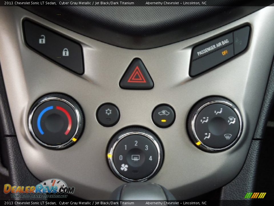 2013 Chevrolet Sonic LT Sedan Cyber Gray Metallic / Jet Black/Dark Titanium Photo #13