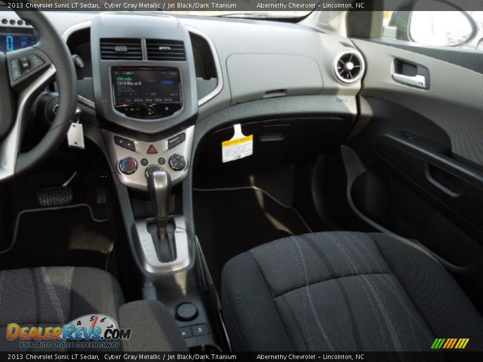 2013 Chevrolet Sonic LT Sedan Cyber Gray Metallic / Jet Black/Dark Titanium Photo #19