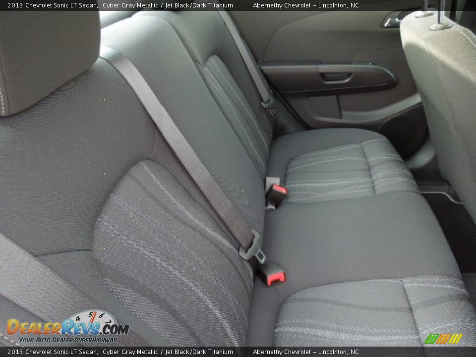 2013 Chevrolet Sonic LT Sedan Cyber Gray Metallic / Jet Black/Dark Titanium Photo #21