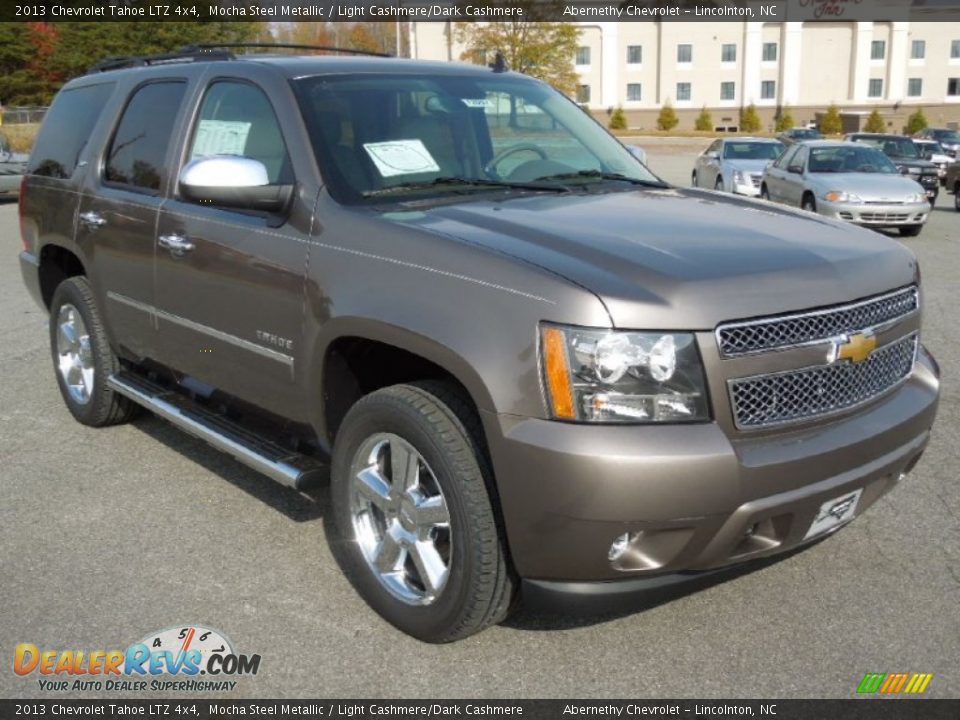 2013 Chevrolet Tahoe LTZ 4x4 Mocha Steel Metallic / Light Cashmere/Dark Cashmere Photo #1
