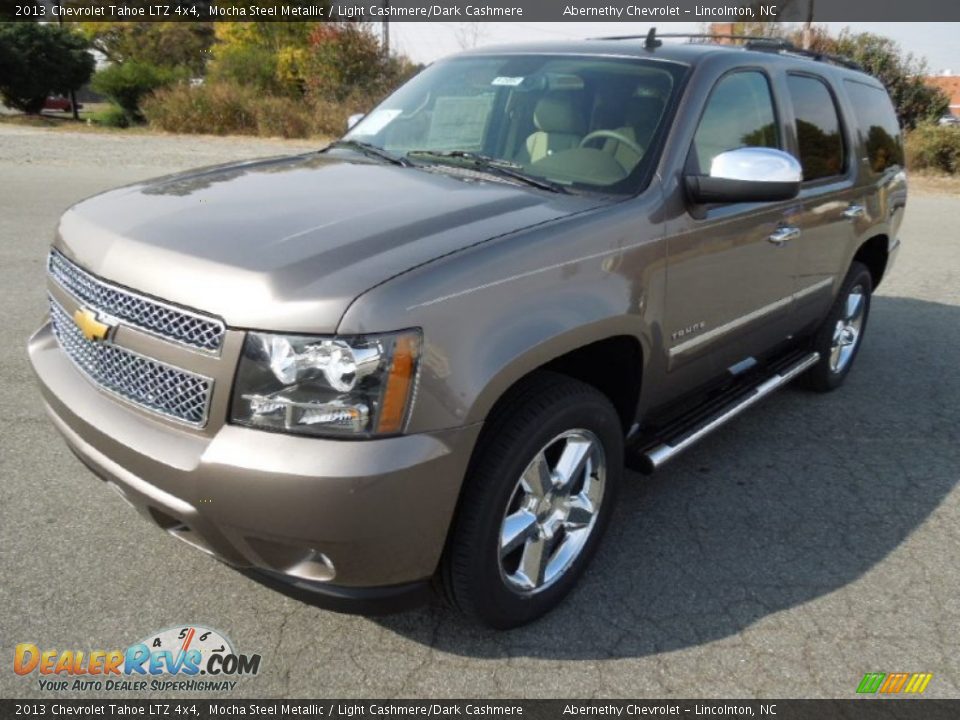 2013 Chevrolet Tahoe LTZ 4x4 Mocha Steel Metallic / Light Cashmere/Dark Cashmere Photo #2
