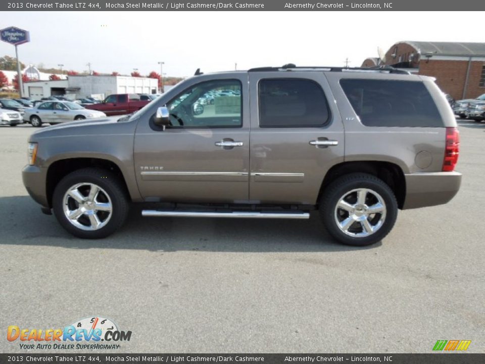 2013 Chevrolet Tahoe LTZ 4x4 Mocha Steel Metallic / Light Cashmere/Dark Cashmere Photo #3