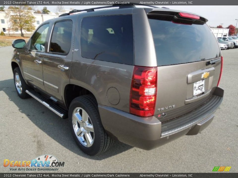 2013 Chevrolet Tahoe LTZ 4x4 Mocha Steel Metallic / Light Cashmere/Dark Cashmere Photo #4