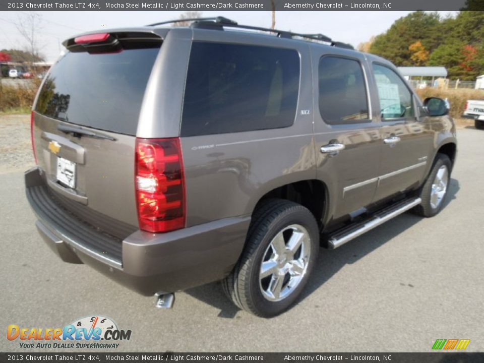 2013 Chevrolet Tahoe LTZ 4x4 Mocha Steel Metallic / Light Cashmere/Dark Cashmere Photo #5