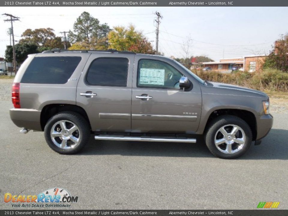 2013 Chevrolet Tahoe LTZ 4x4 Mocha Steel Metallic / Light Cashmere/Dark Cashmere Photo #6