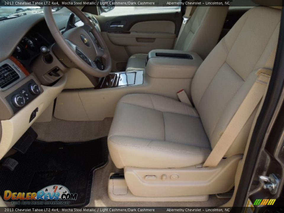 2013 Chevrolet Tahoe LTZ 4x4 Mocha Steel Metallic / Light Cashmere/Dark Cashmere Photo #8
