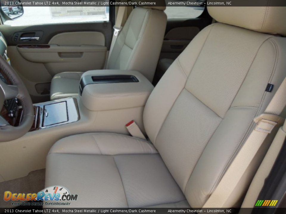 2013 Chevrolet Tahoe LTZ 4x4 Mocha Steel Metallic / Light Cashmere/Dark Cashmere Photo #9