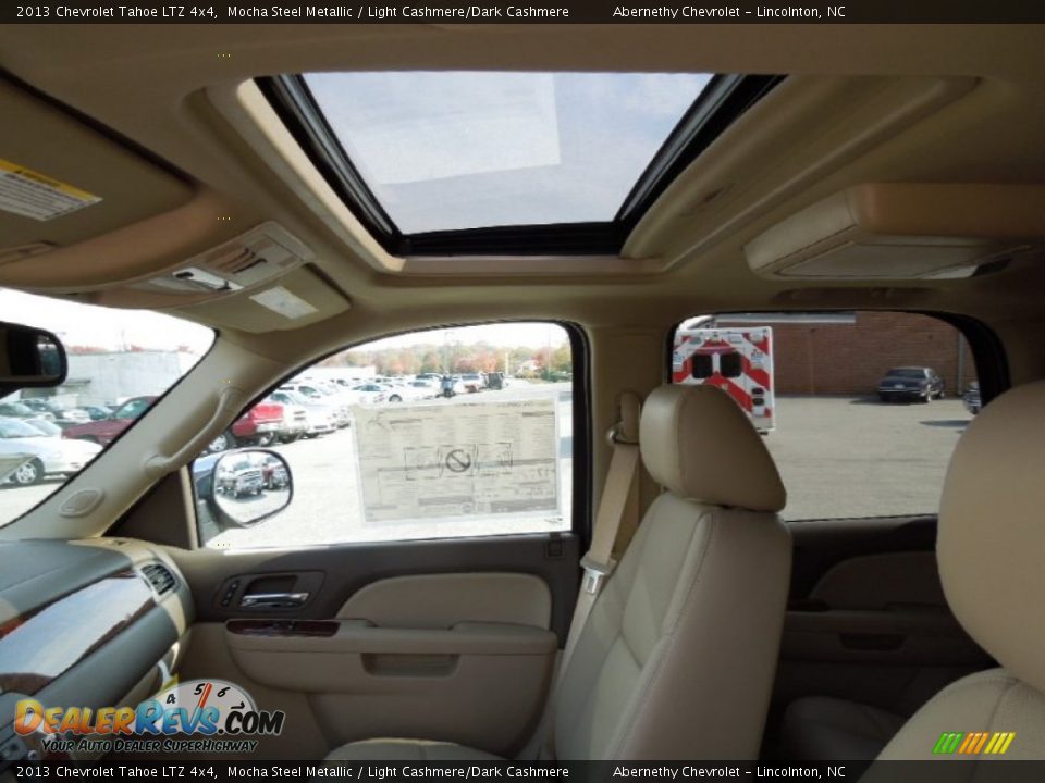 2013 Chevrolet Tahoe LTZ 4x4 Mocha Steel Metallic / Light Cashmere/Dark Cashmere Photo #10