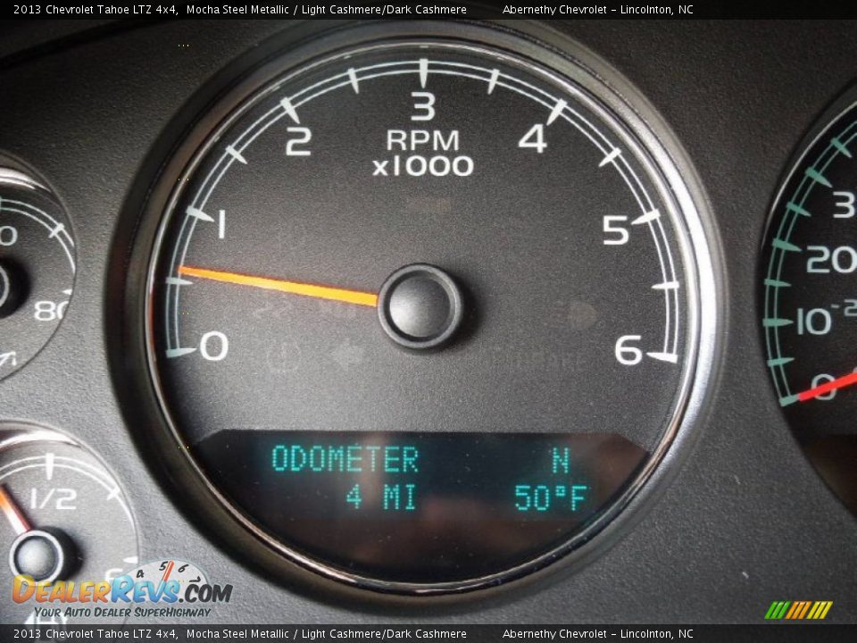 2013 Chevrolet Tahoe LTZ 4x4 Mocha Steel Metallic / Light Cashmere/Dark Cashmere Photo #17