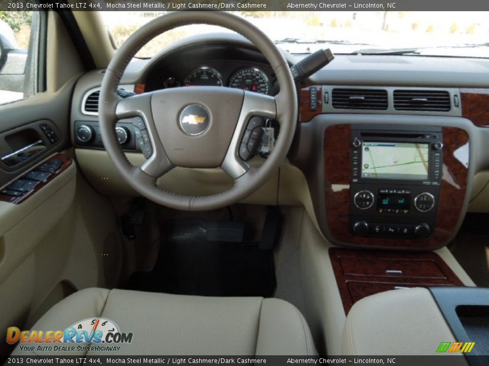 2013 Chevrolet Tahoe LTZ 4x4 Mocha Steel Metallic / Light Cashmere/Dark Cashmere Photo #21