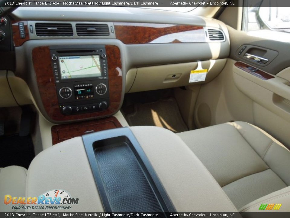 2013 Chevrolet Tahoe LTZ 4x4 Mocha Steel Metallic / Light Cashmere/Dark Cashmere Photo #22