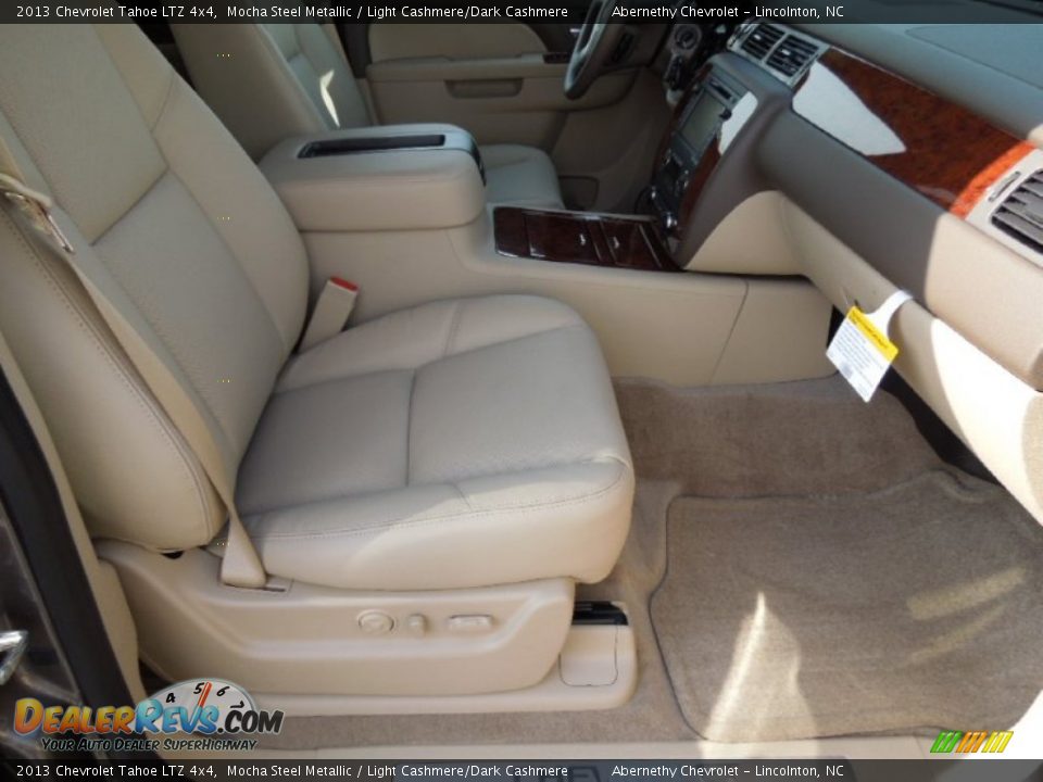 2013 Chevrolet Tahoe LTZ 4x4 Mocha Steel Metallic / Light Cashmere/Dark Cashmere Photo #27