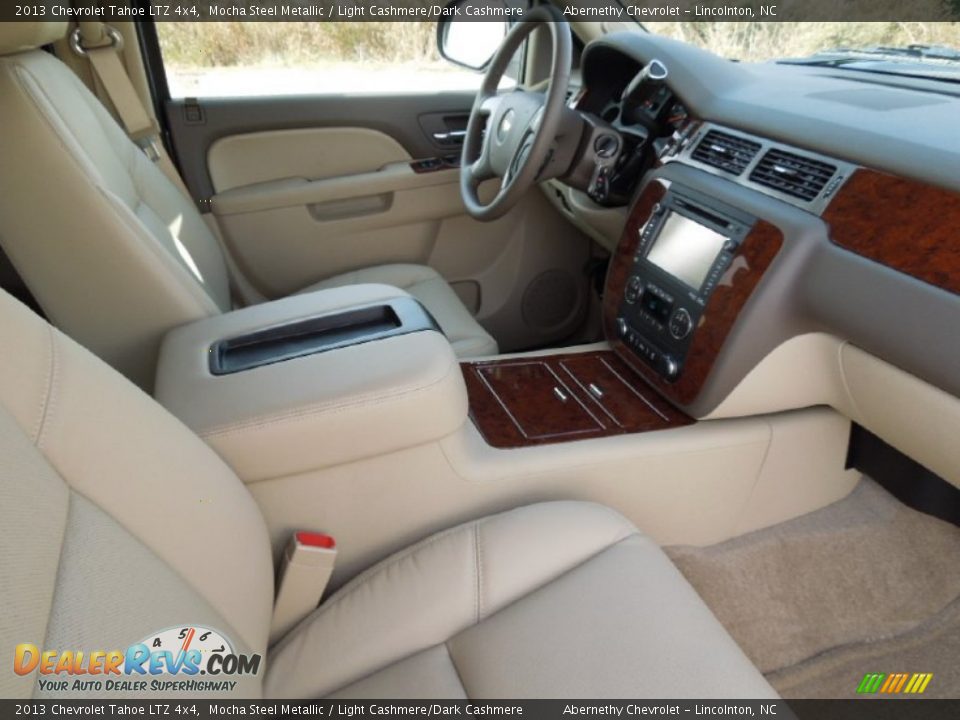 2013 Chevrolet Tahoe LTZ 4x4 Mocha Steel Metallic / Light Cashmere/Dark Cashmere Photo #28