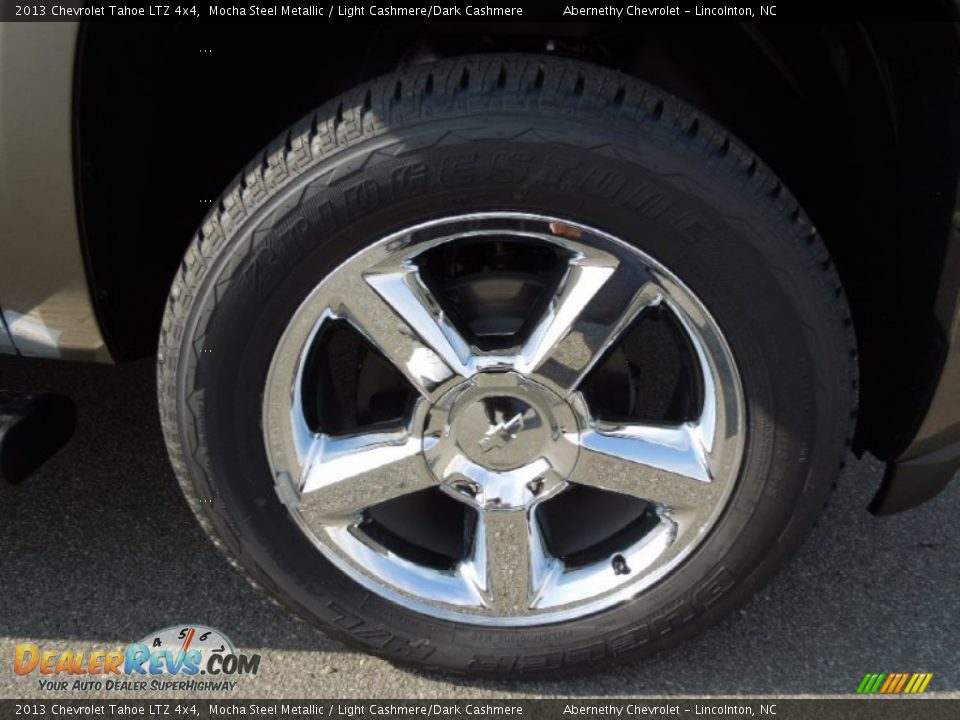 2013 Chevrolet Tahoe LTZ 4x4 Mocha Steel Metallic / Light Cashmere/Dark Cashmere Photo #31